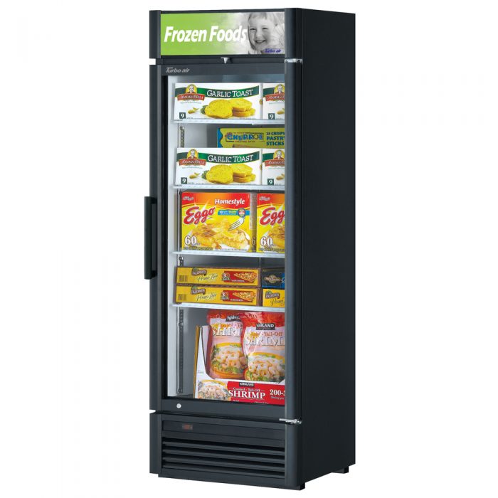 Turbo Air TGF-15SD-N 26 3/8" Super Deluxe One Section Countertop Display Freezer – (1) Swing Door, LED Lighting, 115v - Donut-Equipment.com