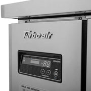 Turbo Air JUR-72S-N6 J Series 72" Narrow Depth Undercounter Refrigerator w/ 3 Sections, Solid Doors & Side Mounted Compressor - Donut-Equipment.com