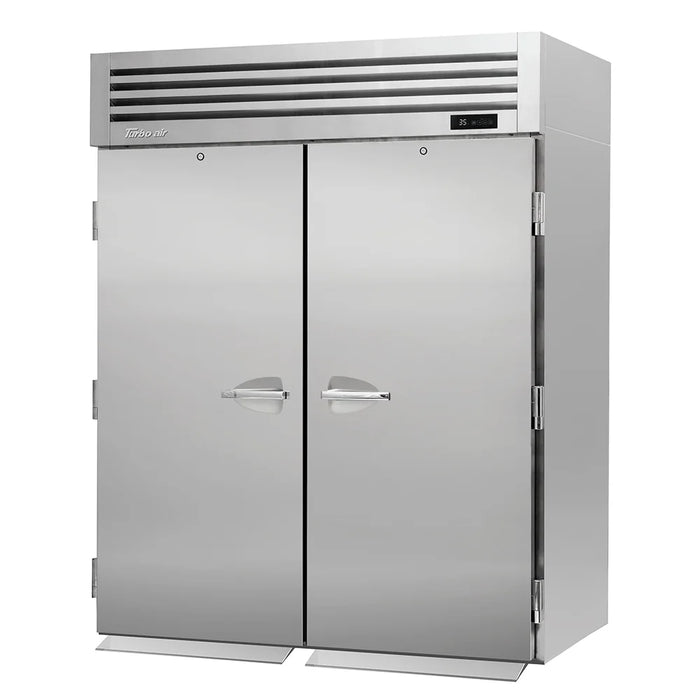 Turbo Air PRO-50R-RI-N 67" Two Section Roll In Refrigerator, (2) Left/Right Hinge Solid Doors, 115v