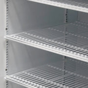 Turbo Air TGM-48RB-N 56" Series Two Section Glass Door Merchandiser - (2) Sliding Doors, Black, 115v - Donut-Equipment.com