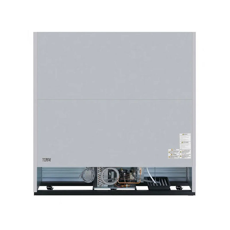 Turbo Air TGM-72RS-N 78" Series Three Section Glass Door Merchandiser - (3) Left/Right Hinge Doors, White, 115v - Donut-Equipment.com