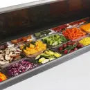 Turbo Air TST-48SD-N 48" Super Deluxe 2 Door Refrigerated Sandwich Prep Table - Donut-Equipment.com