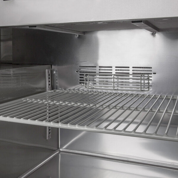 Turbo Air JST-36-N 36" 1 Door Side Mount Compressor Refrigerated Sandwich Prep Table - Donut-Equipment.com