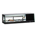 Turbo Air SAS-50R-N 50" Straight Glass Refrigerated Display/Sushi Case - Right Side Compressor - Donut-Equipment.com