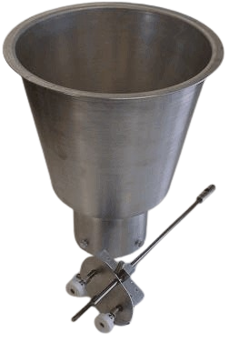 Lil Orbits Mini Hopper for SS2400 produces (2) 1-5/8" (41MM) donuts (SS2404) - Donut-Equipment.com