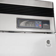 Turbo Air TSR-49SD-N6 Super Deluxe 54" Bottom Mounted Solid Door Reach-In Refrigerator with LED Lighting - Donut-Equipment.com