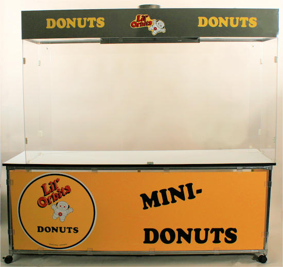 Lil Orbits Ventless Hood 1200 Producer Package with SS1200 Donut Machine