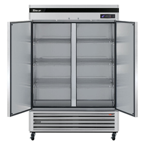 Turbo Air TSF-49SD-N Super Deluxe 54" Solid Door Reach-In Freezer with LED Lighting