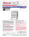 Turbo Air PUF-28-D2-N 27 1/2" W Undercounter Freezer w/ 1 Section & 2 Drawers - Donut-Equipment.com