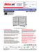 Turbo Air PUR-48-D4-FB-N 48 1/4" W Undercounter Refrigerator w/ (2) Section & (4) Drawers, Front Breathing - Donut-Equipment.com
