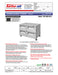 Turbo Air TUF-48SD-D4-N 48 1/4" W Undercounter Freezer w/ 2 Sections & 4 Drawers - Donut-Equipment.com