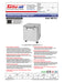 Turbo Air MUR-28-N 27 1/2" W Undercounter Refrigerator w/ 1 Section & Solid Door - Donut-Equipment.com