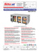 Turbo Air JUR-72-G-N J Series 72" Glass Door Undercounter Refrigerator w/ 3 Sections & Side Mounted Compressor - Donut-Equipment.com