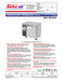 Turbo Air JUR-36S-N6 J Series 36" Narrow Depth Undercounter Refrigerator w/ 1 Section, 2 Solid Doors & Side Mounted Compressor - Donut-Equipment.com