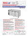 Turbo Air JUR-72S-N6 J Series 72" Narrow Depth Undercounter Refrigerator w/ 3 Sections, Solid Doors & Side Mounted Compressor - Donut-Equipment.com