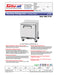 Turbo Air MWR-27S-N6 M3 Series 27" Shallow Depth Undercounter Worktop Refrigerator w/ (1) Section, 1 Solid Door - Donut-Equipment.com