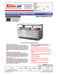 Turbo Air TOM-60L-UFD-S-1S-N 58 3/4" Stainless Steel Low Profile Horizontal Open Air Cooler w/ (1) Level – Ultra Front Deluxe Merchandiser, 115v - Donut-Equipment.com
