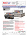 Turbo Air TOM-60L-UF-S-2SI-N 60" Stainless Steel Drop-In Refrigerated Open Display Case Merchandiser w/ (2) Levels, 115v - Donut-Equipment.com