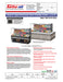 Turbo Air TOM-72L-UF-S-3S-N 71" Stainless Steel Horizontal Refrigerated Open Curtain Merchandiser w/ (4) Levels, 220v/1ph - Donut-Equipment.com