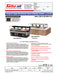 Turbo Air TOM-72L-UFD-W-1SI-N 72" Drop-In Horizontal Open Air Cooler w/ (1) Level – White Exterior, 220v/1ph - Donut-Equipment.com