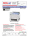 Turbo Air TOS-30NN-S 30 1/4" Stainless Steel Horizontal Open Display Merchandiser / Air Curtain Sandwich and Cheese Display Case – 1 Level, 115v - Donut-Equipment.com