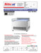 Turbo Air TOS-50NN-S 50 1/4" Stainless Steel Horizontal Open Display Merchandiser / Air Curtain Sandwich and Cheese Display Case – 1 Level, 115v - Donut-Equipment.com