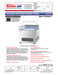 Turbo Air TOS-30NN-D-S 30 1/4" Stainless Steel Horizontal Open Display Merchandiser / Air Curtain Sandwich and Cheese Display Case – 1 Level with Top Shelf, 115v - Donut-Equipment.com