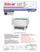 Turbo Air TOS-40PN-S 40" Stainless Steel Horizontal Open Display Merchandiser / Air Curtain Sandwich and Cheese Display Case – 1 Level, 115v - Donut-Equipment.com