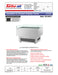 Turbo Air TOS-50PN-S 50" Stainless Steel Horizontal Open Display Merchandiser / Air Curtain Sandwich and Cheese Display Case – 1 Level, 115v - Donut-Equipment.com