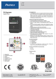 Prática Fit Express Ventless High-Speed Commercial Rapid Cook Oven - Donut-Equipment.com