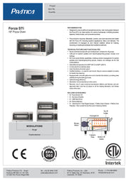 Prática FORZA STI Ventless High-Speed Commercial Rapid Cook Oven, Countertop Design - Donut-Equipment.com