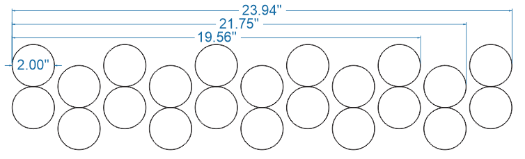 Custom 2 inch Round Sheeter Cutter - Donut-Equipment.com