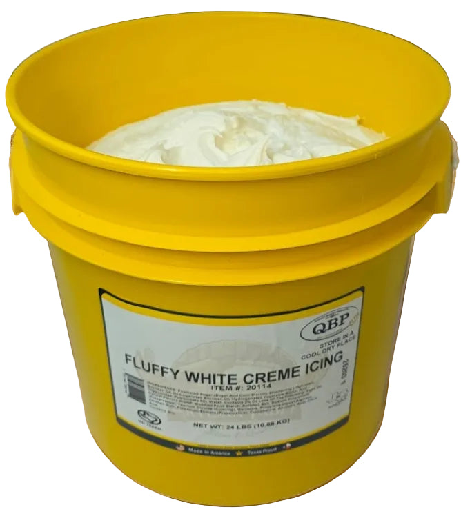 Quality Unity Fluffy White Crèm'e Icing / Filling Ready To Use Cake, Cupcake Icing or fluff filling for donuts - Donut-Equipment.com
