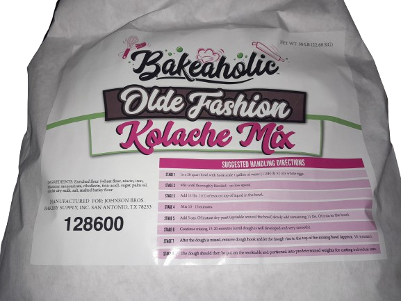 Sample Bakeaholic Olde Fashion Kolache Mix - Donut-Equipment.com