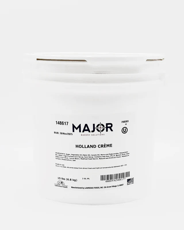 Major Bakery Solutions Holland Creme 15 lbs - Donut-Equipment.com