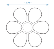 Flower 3 row cutter - Donut-Equipment.com