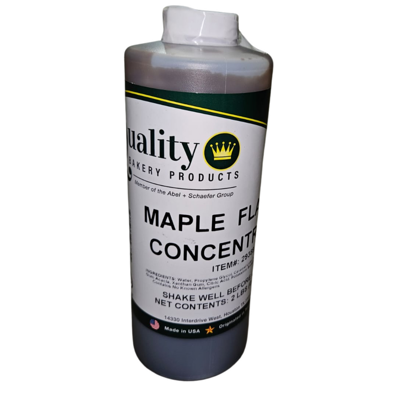 Premium Maple Flavoring for Icings, Glaze, Desserts 1 Quart - Donut-Equipment.com
