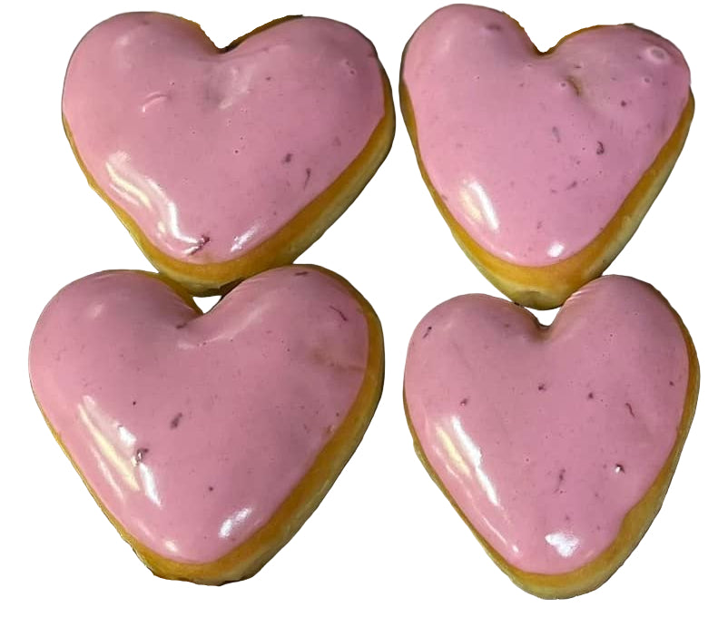 Heart Shaped Bismark/Round Two Row Cutter - Donut-Equipment.com