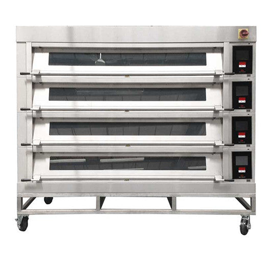 Belshaw, (00799558-480), DX Deck Oven with Steam, (3) deck, (2) tray, 480v/60/3-ph - Donut-Equipment.com