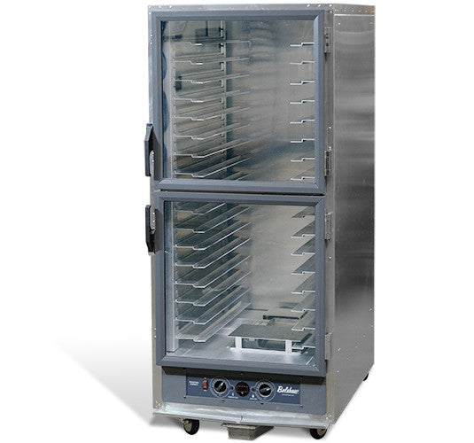 Belshaw CP3 (208-240 Volts, 50-60 hz, 1-phase) 17-shelf cabinet proofer with (2)'Dutch' Doors, Temperature reads in Celsius with Autowater - Donut-Equipment.com