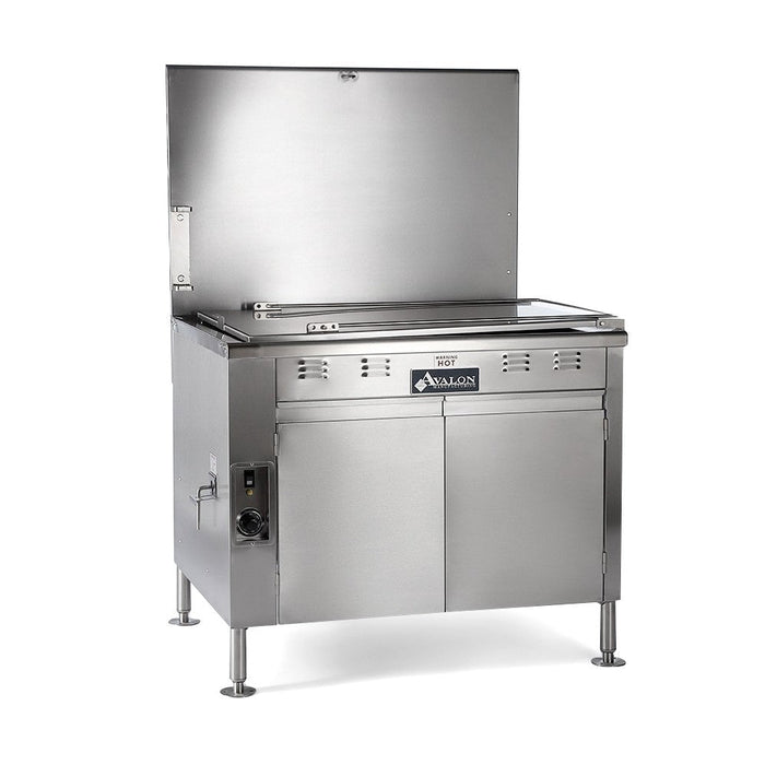 Avalon (ADF34-E) Donut Fryer 34" X 24" Electric (1 phase) Right Side Drain Board with Submerge Screen - Donut-Equipment.com