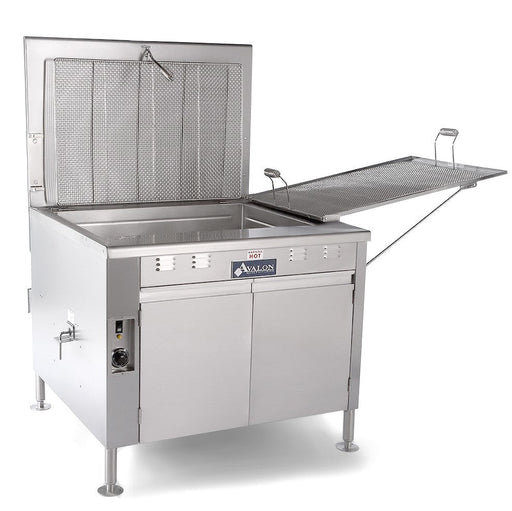 Avalon (ADF34-G-BA) 34" X 24" Natural GAS FRYER, ELECTRONIC IGNITION, Left Side Drain Board - Donut-Equipment.com