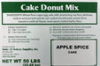 Sweet Apple Cider Donut Mix Free Sample- 5 pounds free you only pay shipping & handling - Donut-Equipment.com