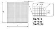 GSW USA DN-FS19 Stainless Steel Donut Frying Screens 19"W x 19"L - Donut-Equipment.com