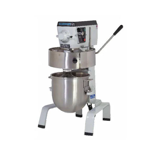 20 Quart Stainless Steel Floor Model Blakeslee Food Mixer Model F-20-SS - Donut-Equipment.com