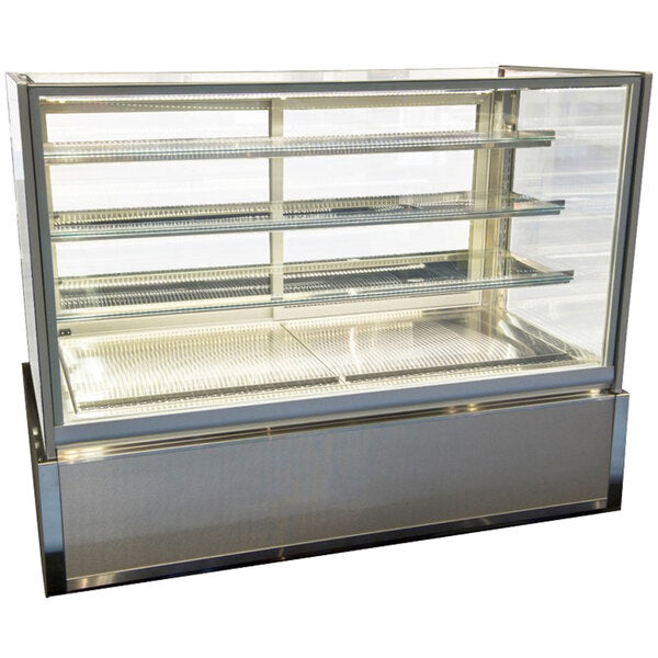 Federal Industries (ITD4834-B18)-Non-Refrigerated- 48" x 52"(H) Full Service Case w/Straight Glass 120V