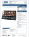 Black Non Refrigerated Self-Serve Display Federal 77" x 37.75" x 48" - Donut-Equipment.com