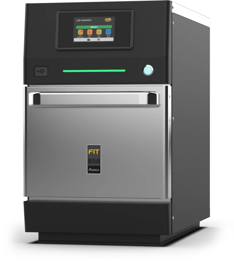 Prática Fit Express SM Single Mag Ventless High-Speed Commercial Rapid Cook Oven, Countertop Design - Donut-Equipment.com