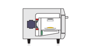 Prática Rocket Express Ventless High-Speed Commercial Rapid Cook Oven, Countertop Design - Donut-Equipment.com