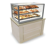 Federal Industries (ITD6034)-Non-Refrigerated- 60" x 34"(H) Counter Case w/Straight Glass 120V - Donut-Equipment.com